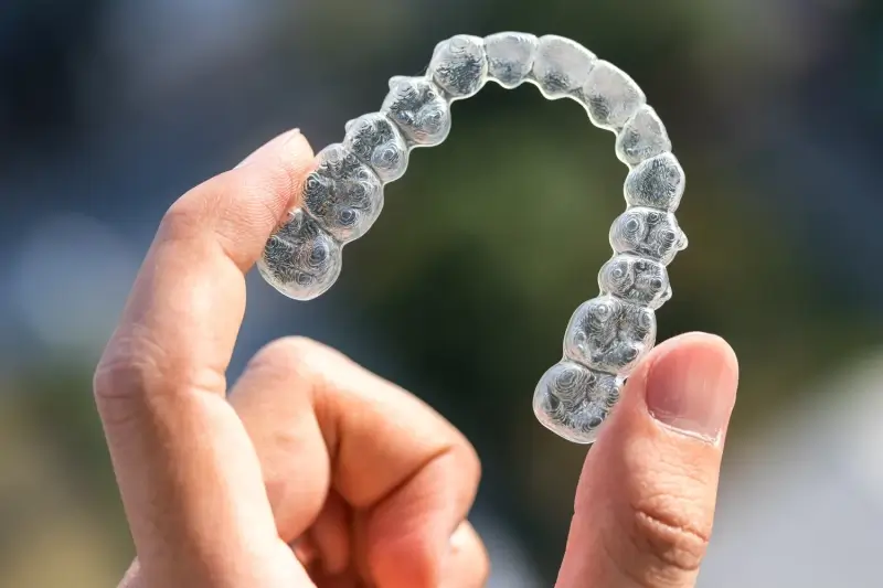 Leczenie nakładkami invisalign