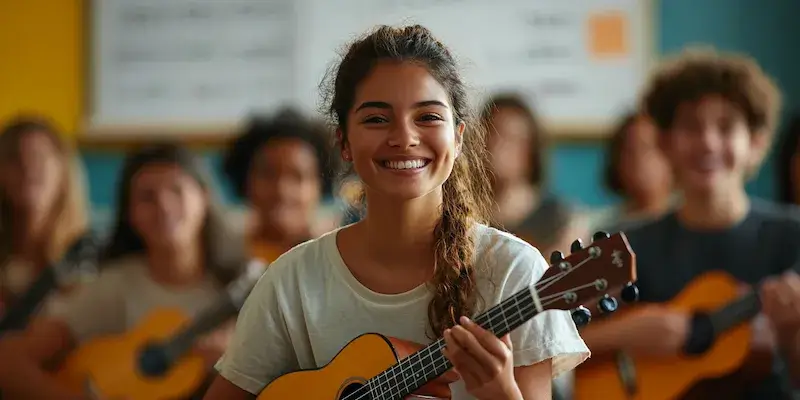 Struny w ukulele nazwy