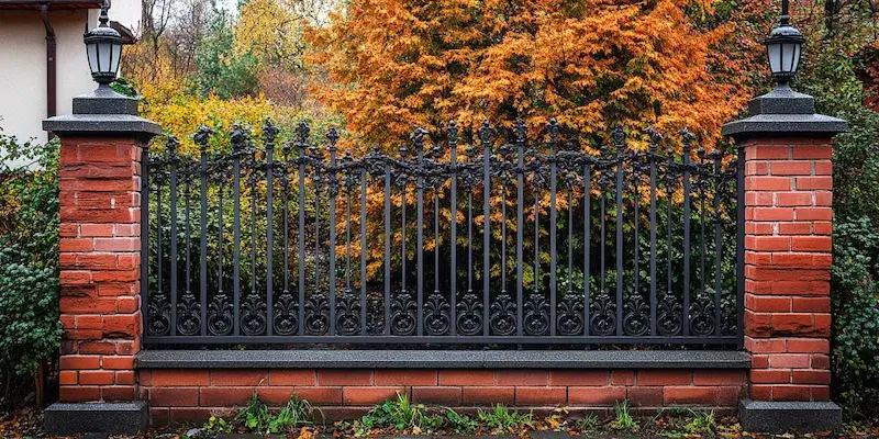 Zaunbau Polen